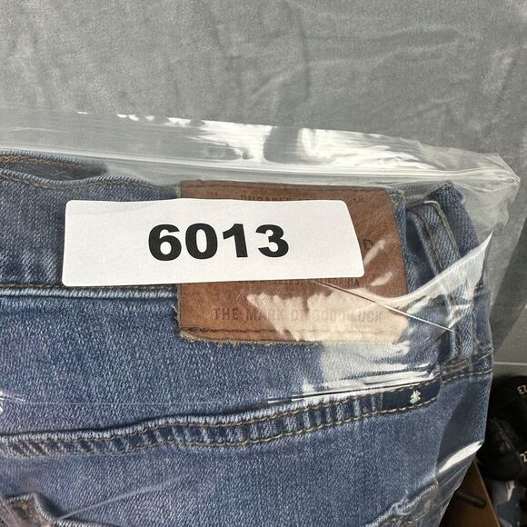 lucky brand 221 straight jeans mens 36x30 (36x31)‎ blue denim* - Picture 15 of 15